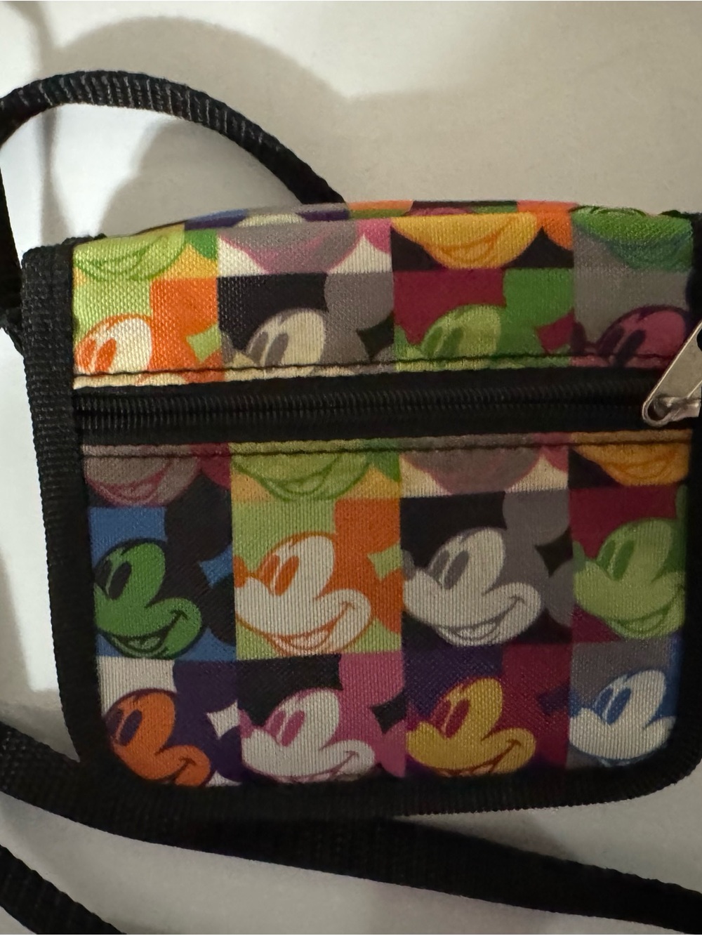 Disney Park small wallet Colorblock Mickey